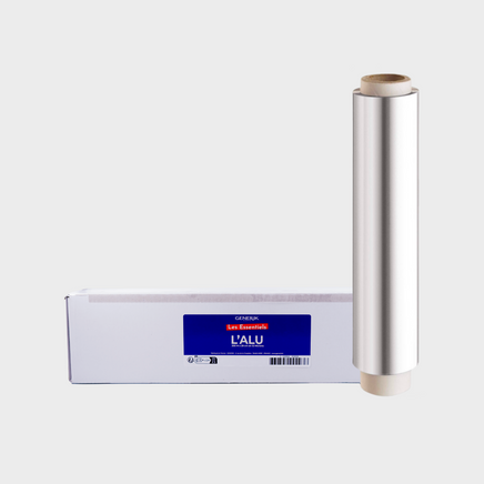 Rouleau d’Aluminium 29 cm x 200 m – 12 Microns Rouleau d’Aluminium 29 cm x 200 m – 12 Microns