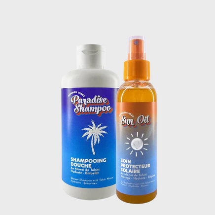 1 Zonneshampoo - 1 Zonbeschermingsbehandeling 1 Zonneshampoo - 1 Zonbeschermingsbehandeling