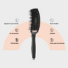 Fingerbrush Noire Medium - OLIVIA GARDEN Fingerbrush Noire Medium - OLIVIA GARDEN