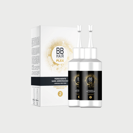 Permanente sans ammoniaque BBHair plex - Kit n°2 cheveux sensibilisés Permanente sans ammoniaque BBHair plex - Kit n°2 cheveux sensibilisés