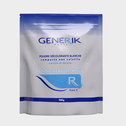 Poudre Décolorante Professionnelle Blanche Kératine 8 TONS - 500g Poudre Décolorante Professionnelle Blanche Kératine 8 TONS - 500g