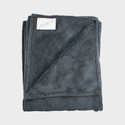 Serviettes Microfibre Noires Flean'Up 50x85cm - Lot de 6