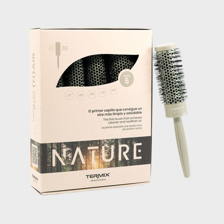 Coffret de 5 Brosses Nature Termix B5TN – Pure Innovation & Air Sain