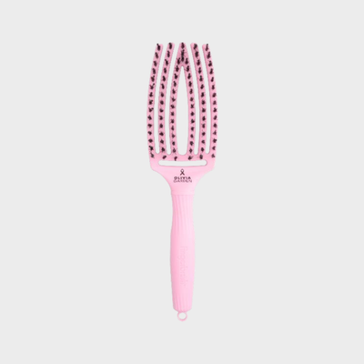 Olivia Garden - Brosse Démêlante Fingerbrush Boar & Nylon ThinkPink 2026 - Paper Blush