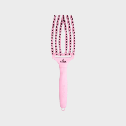 Olivia Garden - Brosse Démêlante Fingerbrush Boar & Nylon ThinkPink 2026 - Paper Blush