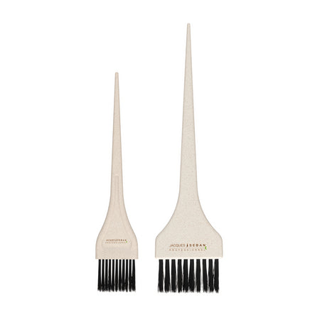 Lot 2 Pinceaux droits -Grand/Petit format - Matériaux végétaux