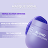 BBHAIR Neutraliserend Hyaluronik Blond Masker - 500 ml