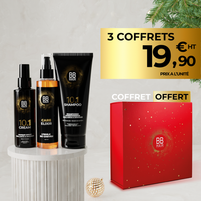 3x COFFRET NOEL BBHAIR -  10 EN 1