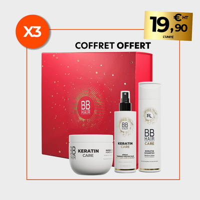 3x COFFRET KERATIN CARE