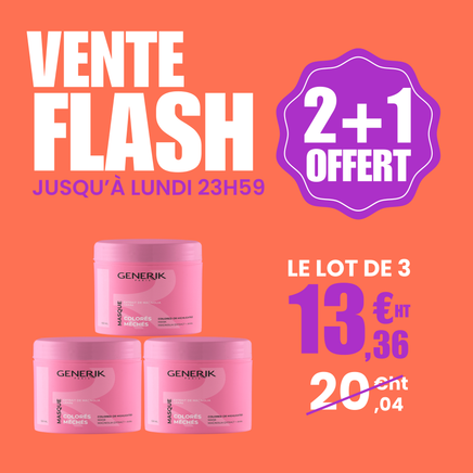 2+1 GRATIS - Masker voor Gekleurd Haar en Highlights GENERIK - 500 ml