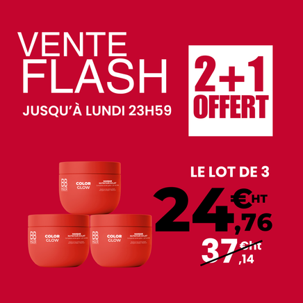 2+1 OFFERT - Masque Color Glow BBHair - 500 ml