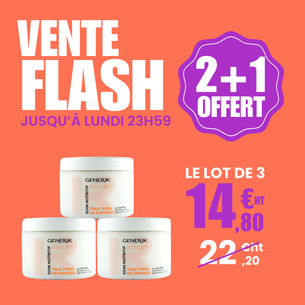 2+1 OFFERT - Soin Nutritif GENERIK - 500 ml