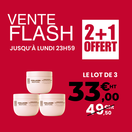 2+1 OFFERT - Masque Collagen Restore BBHair - 500 ml