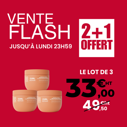 2+1 GRATIS - Intensief Herstellend Curl Repair Masker BBHair - 500 ml