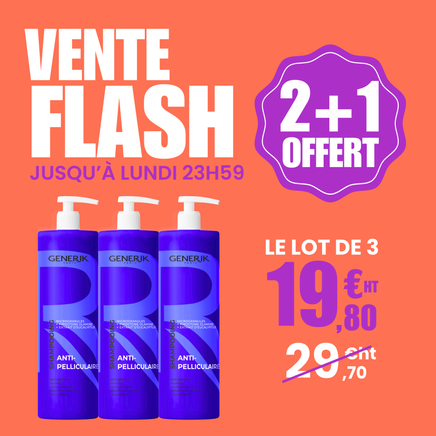 2+1 GRATIS - Anti-Roos Shampoo GENERIK - 1 L