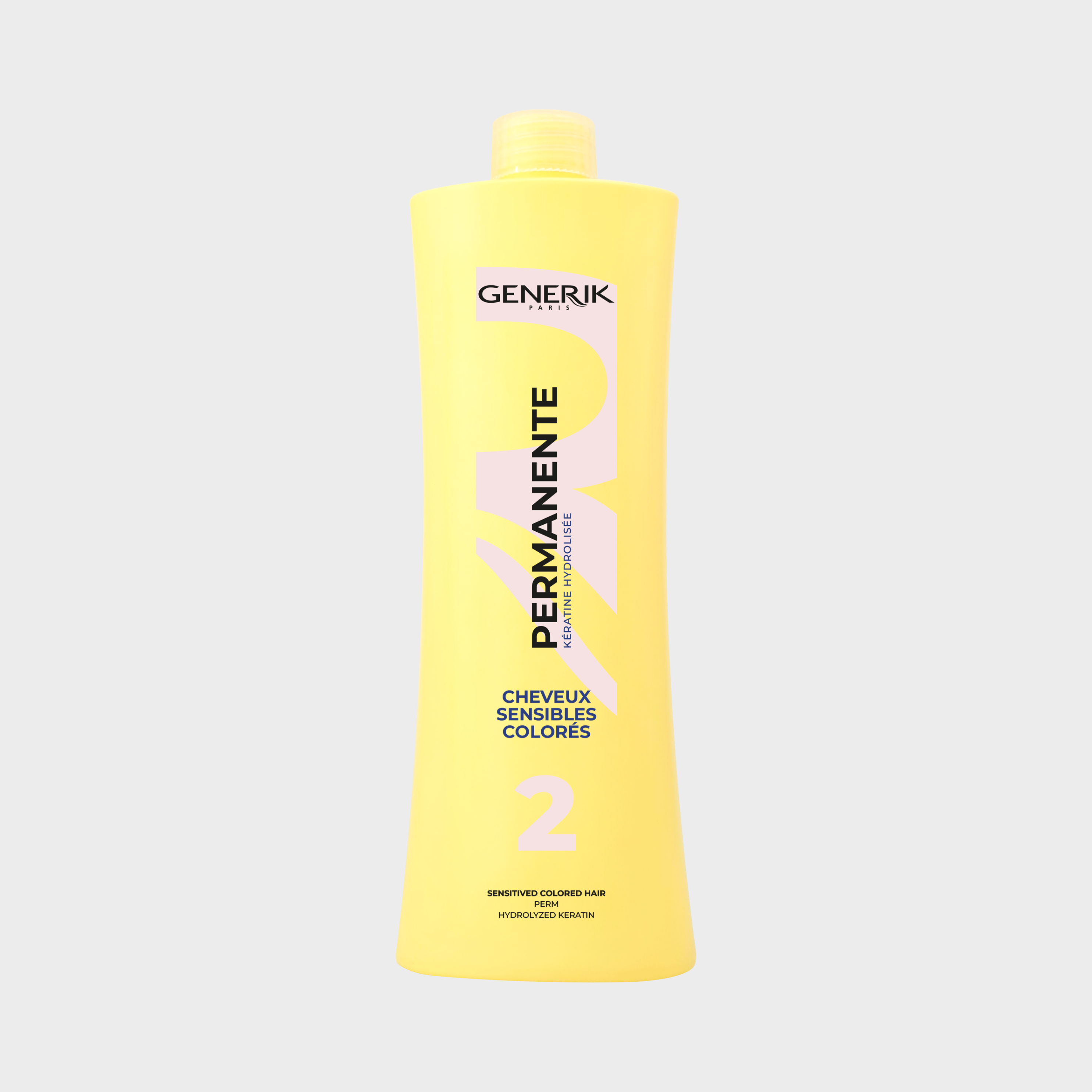 Permanente n°2 - Cheveux Sensibilisés et Colorés - 500 ml – Generik Paris